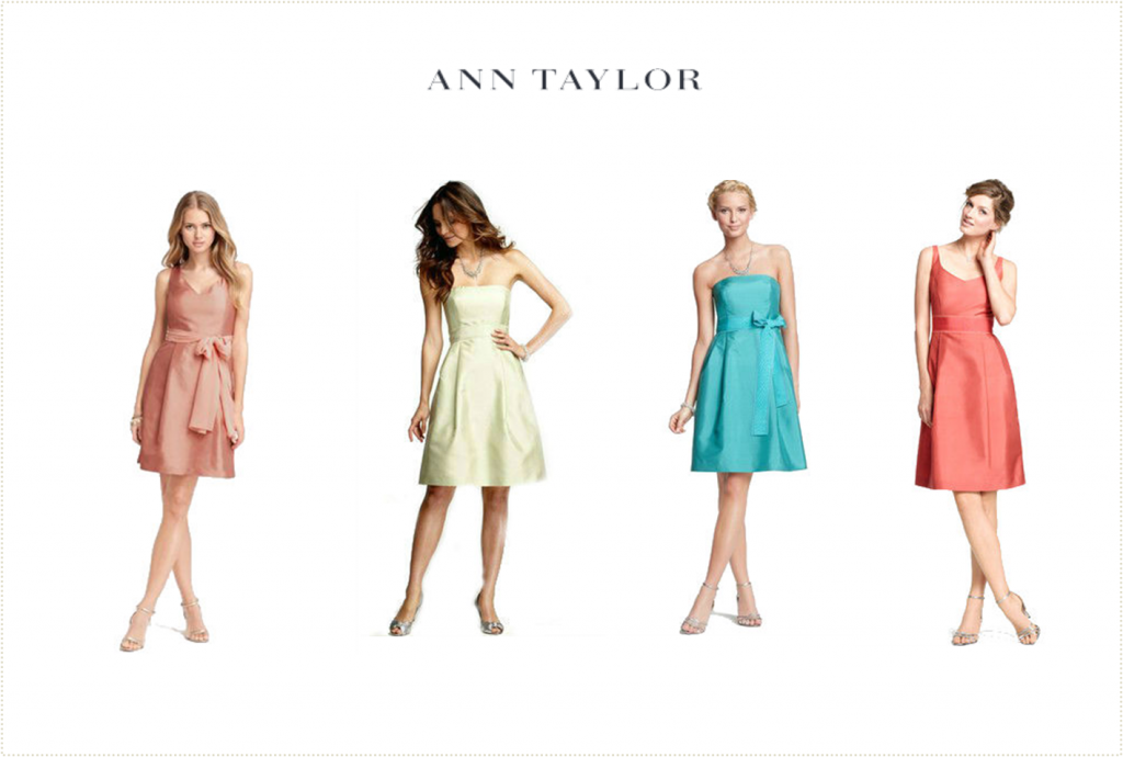 Ann taylor dupioni silk dress