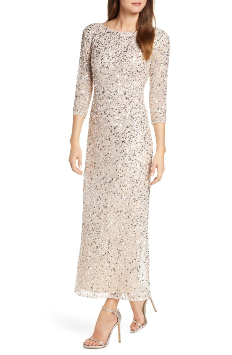 Sequined And Beaded Gowns For The Mother Of The Bride