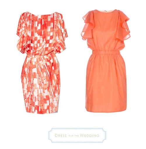Coral Dresses for Wedding