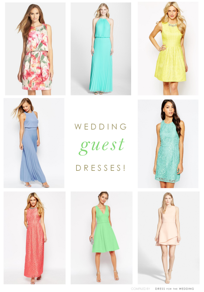 casual long dresses for wedding guest