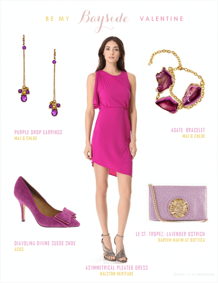 shoes to wear with hot pink dress