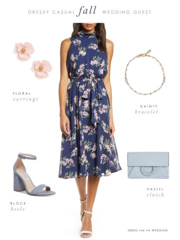 Dressy Casual Dress for a September Wedding Guest