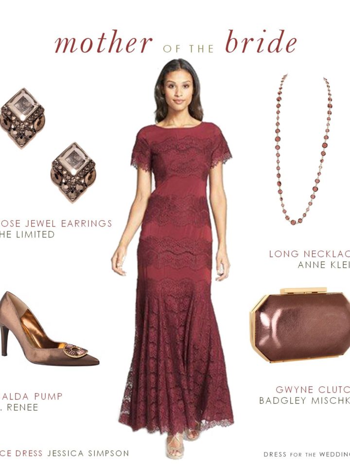 Burgundy Wedding Attire Ideas | Dress for the Wedding