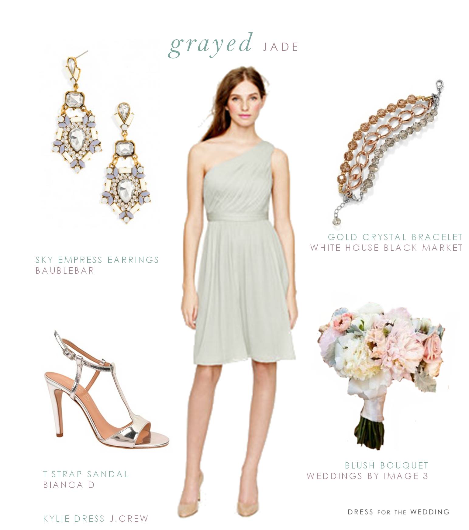 grayed jade bridesmaid dresses
