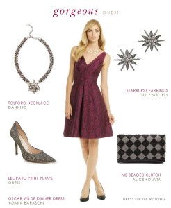 How to Accessorize a Red Dress - Dress for the Wedding