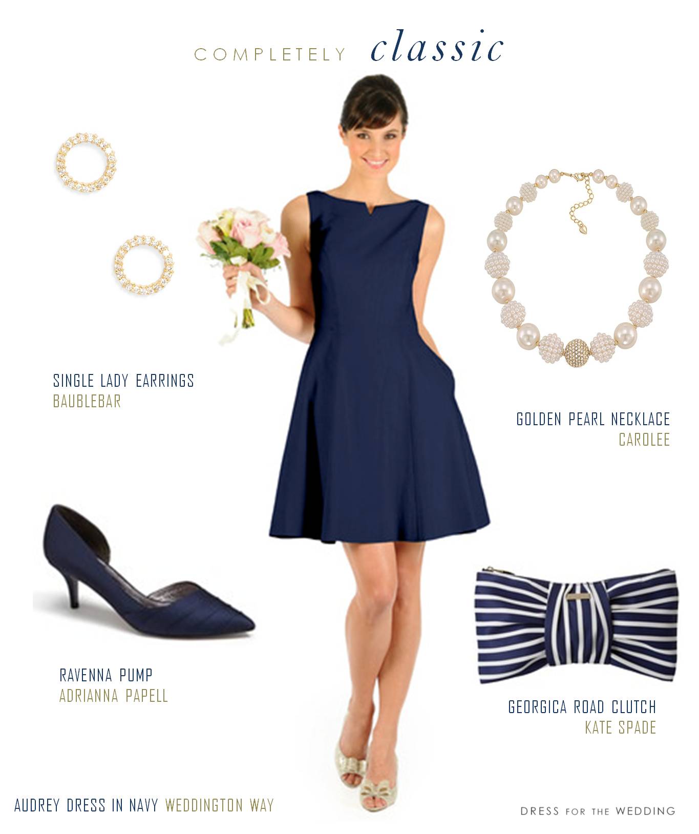 Audrey Hepburn Style Dress for your Bridesmaids