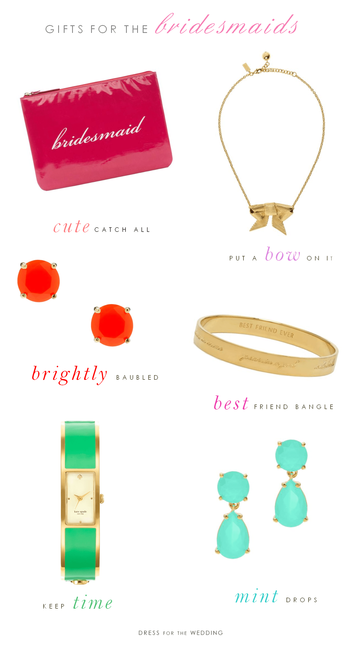 kate spade bridal gifts