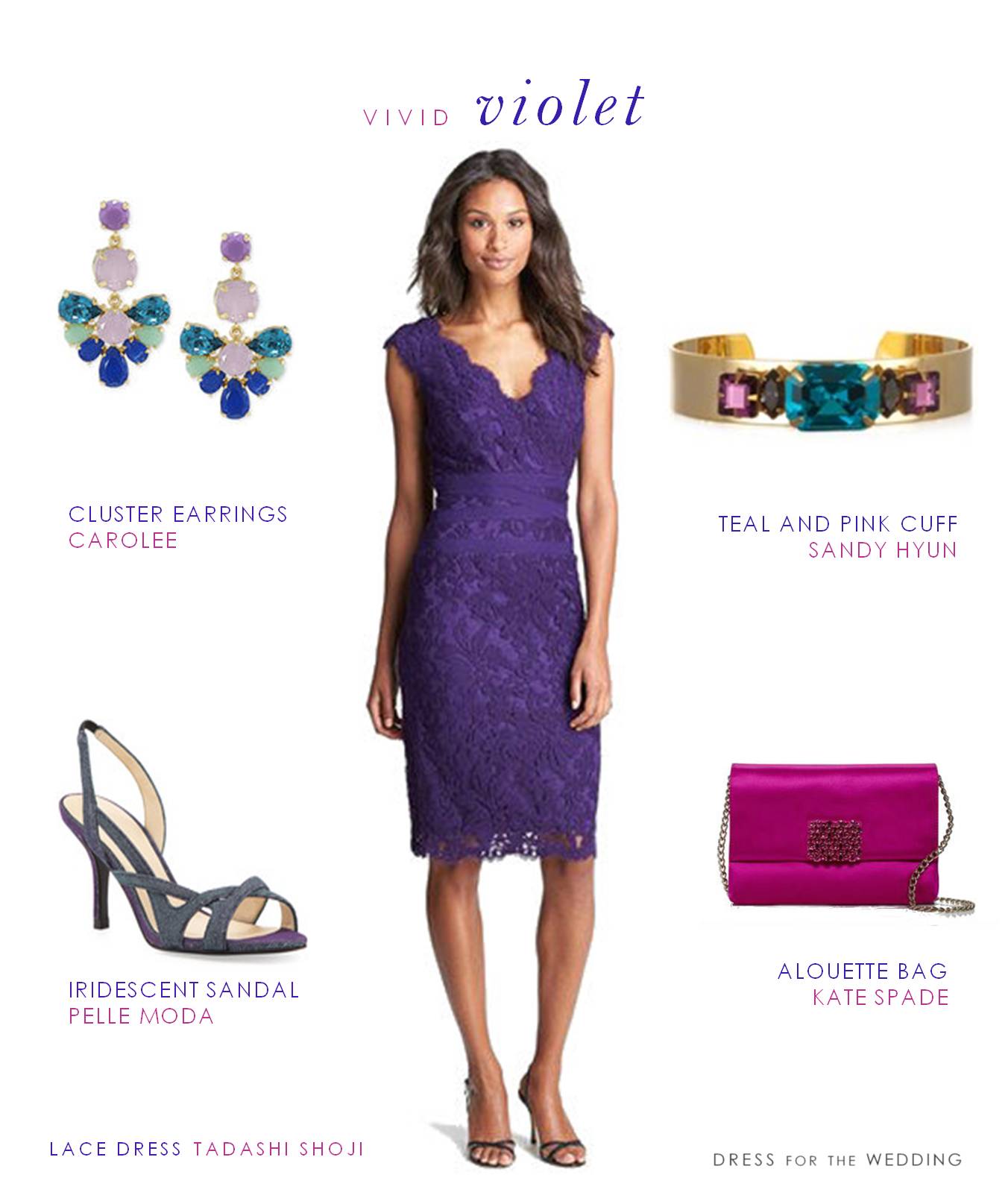 at styre prøve nikkel Purple Lace Dress