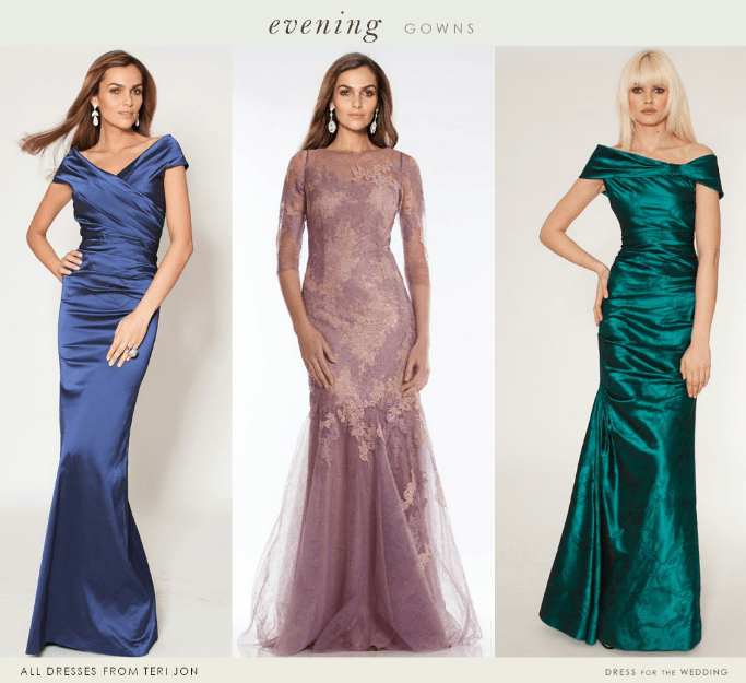 elegant gowns for principal sponsors