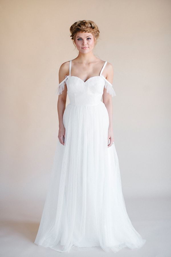 Flowy Wedding Dresses: darling by heidi elnora
