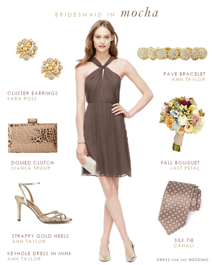 taupe dress what color shoes