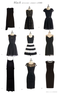 Black Dresses Under $100 - Dress for the Wedding