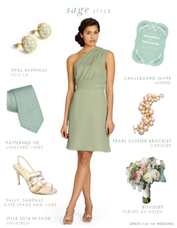 Sage Green Bridesmaid Dresses - Dress for the Wedding
