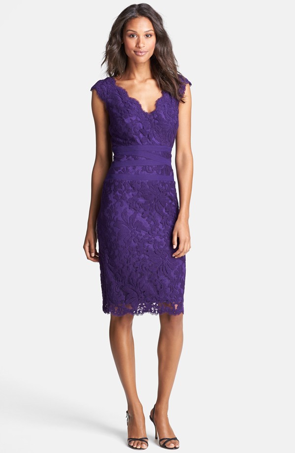 dark purple dresses for weddings