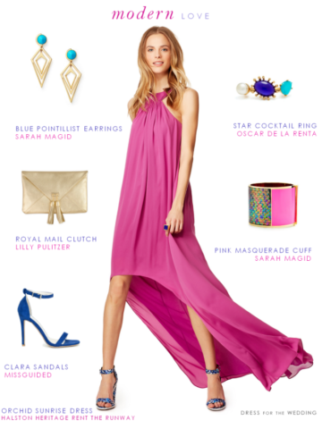 Purple Wedding Attire Ideas - Dress for the Wedding