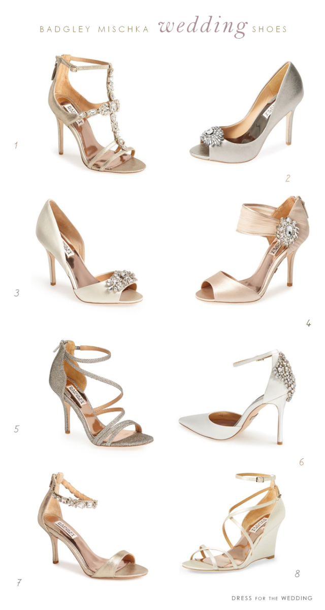 Wedding Shoes We Love by Badgley Mischka - Dress for the Wedding