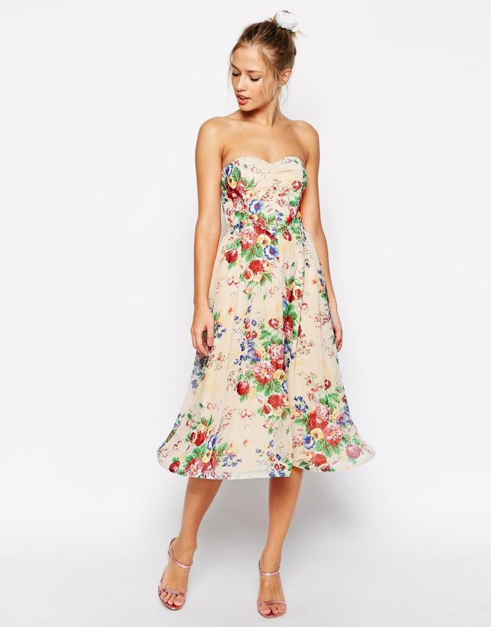 Floral Dresses for Bridesmaids
