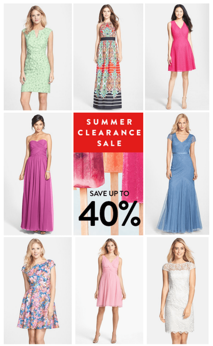 Wedding Attire On Sale! Nordstrom's Summer Clearance Sale