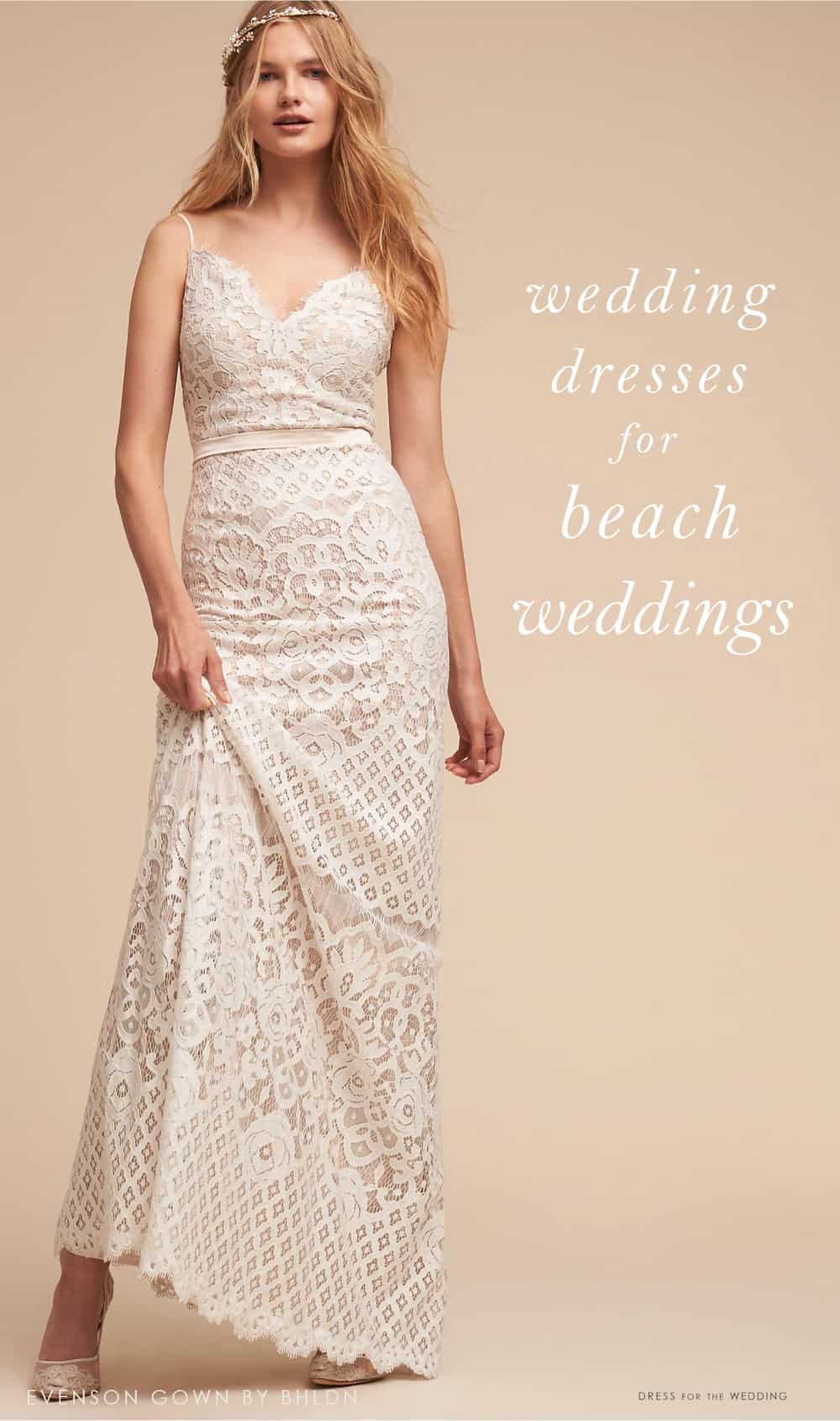 Beautiful Wedding Dresses for Beach Weddings
