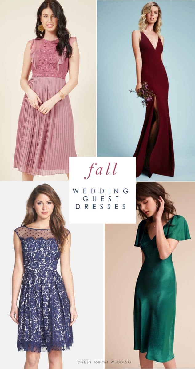 Fall Wedding Guest Dresses | What to Wear to a Fall Wedding