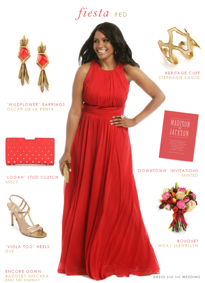 how to accessorize a red dress, What to Wear With a - Scoop 