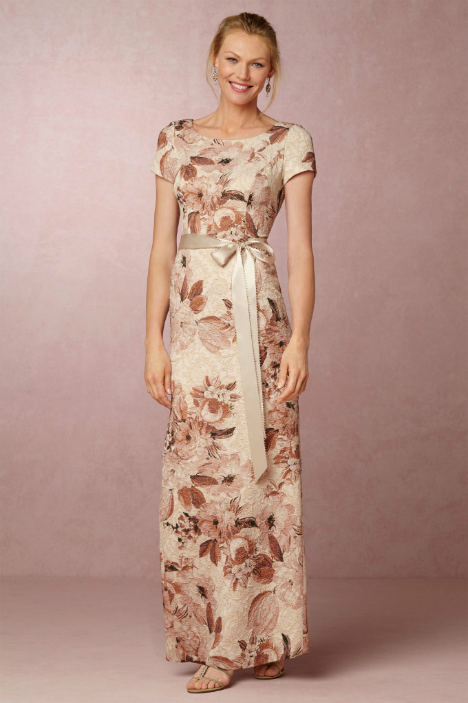 floral mother of the bride dresses