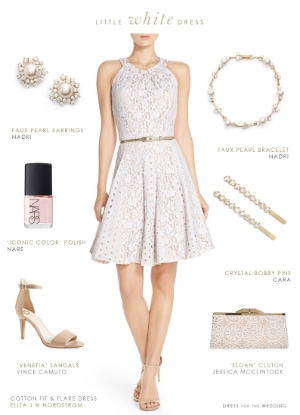 White Dress for a Bridal Shower | Cute White Dresses for Weddings