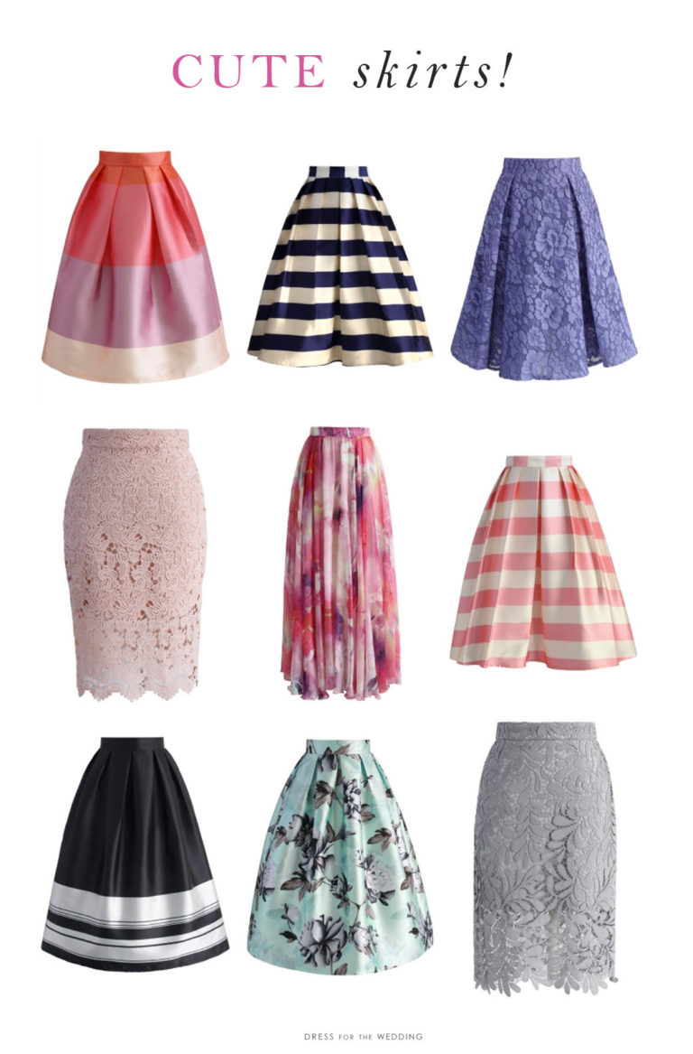 Cute Skirts for Weddings - Dress for the Wedding