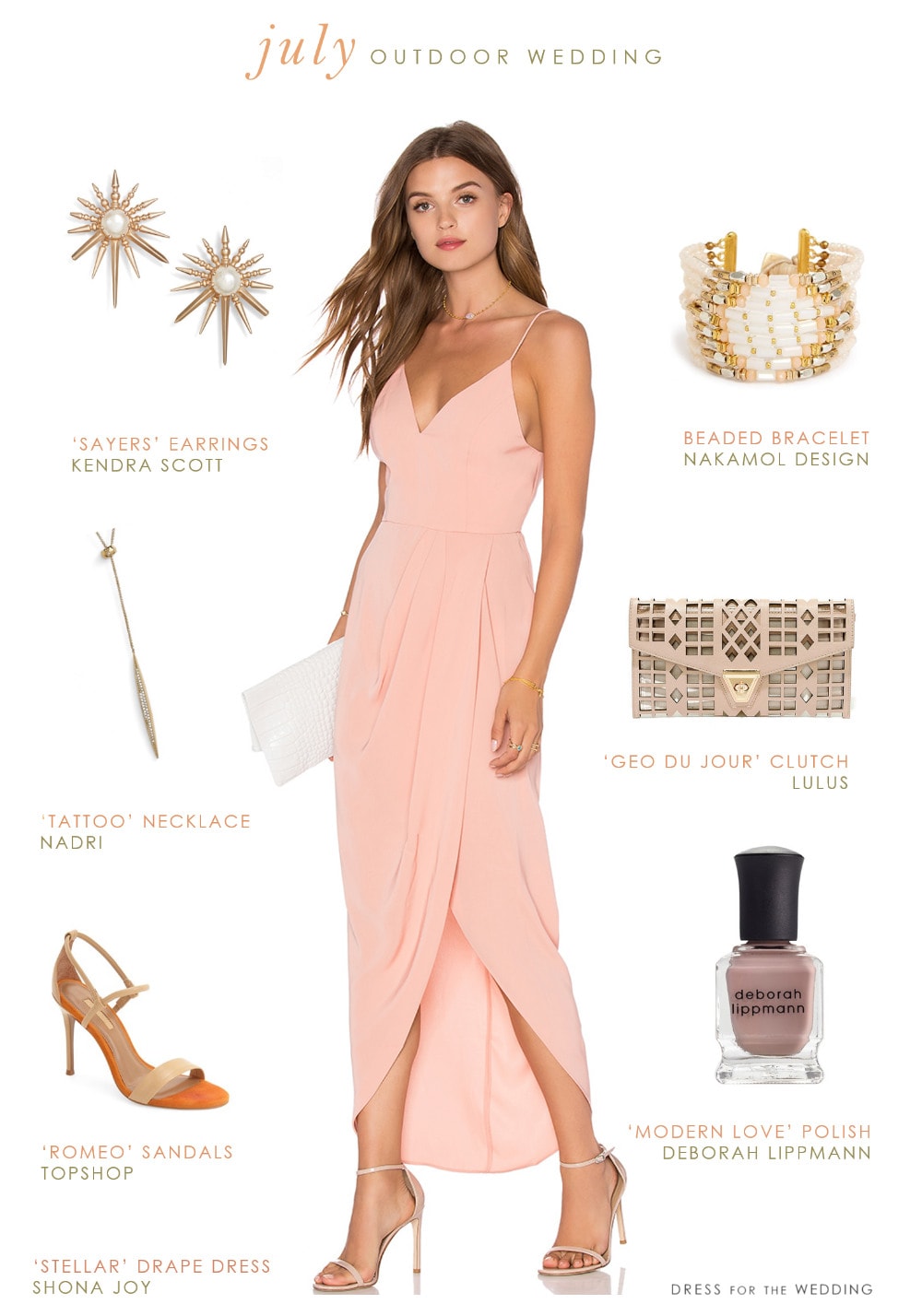 What to Wear to an Outdoor Wedding