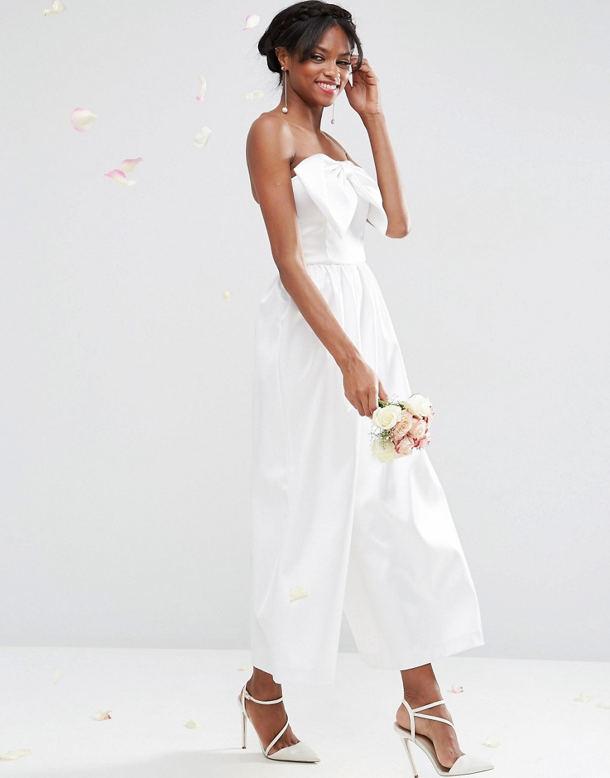 asos bridal jumpsuit