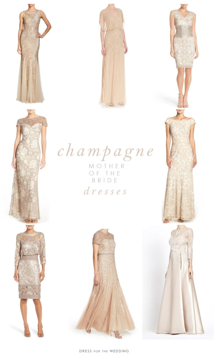 shoes to wear with champagne dress