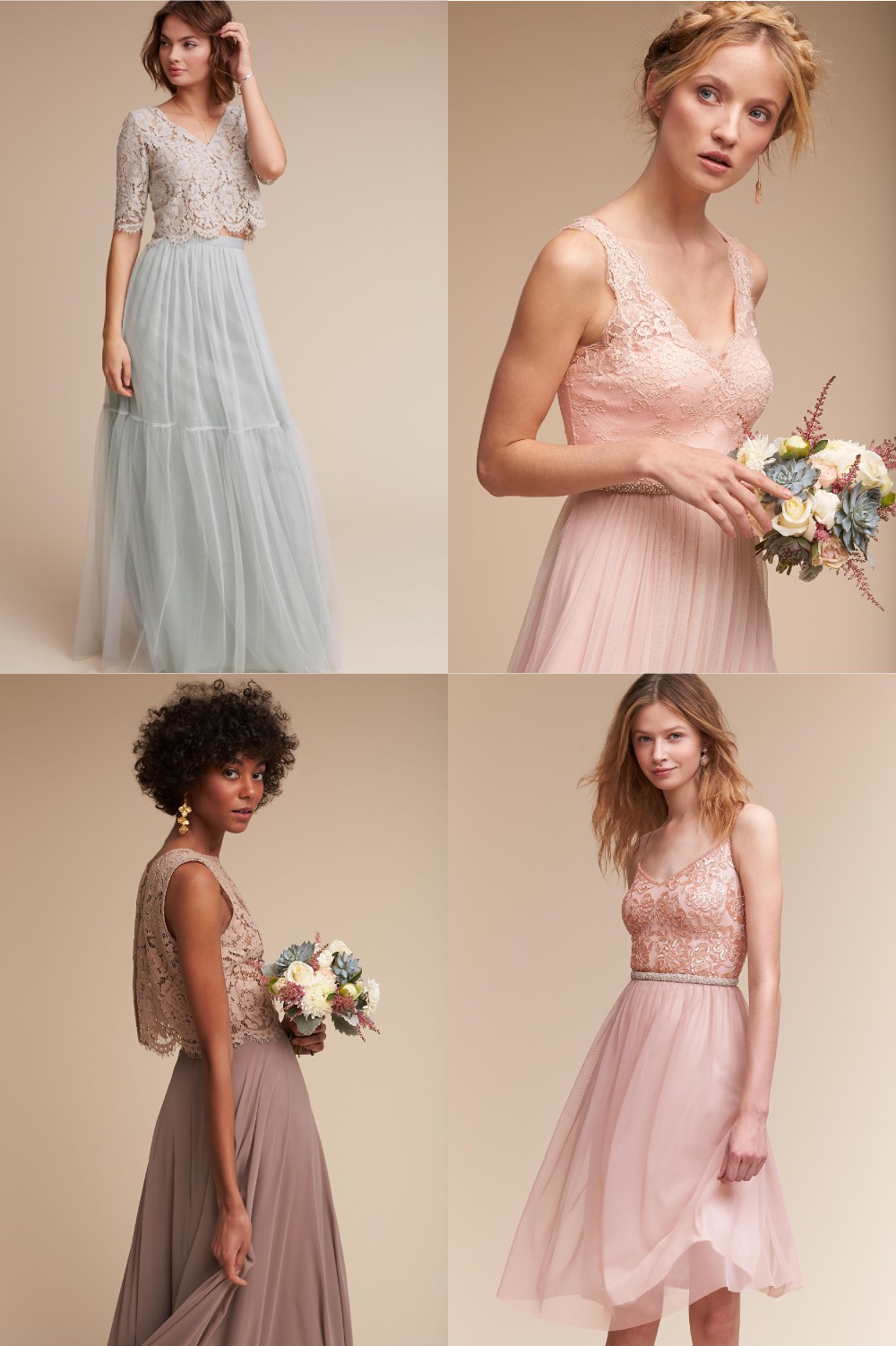 Lace Top Bridesmaid Dresses Dress for the Wedding