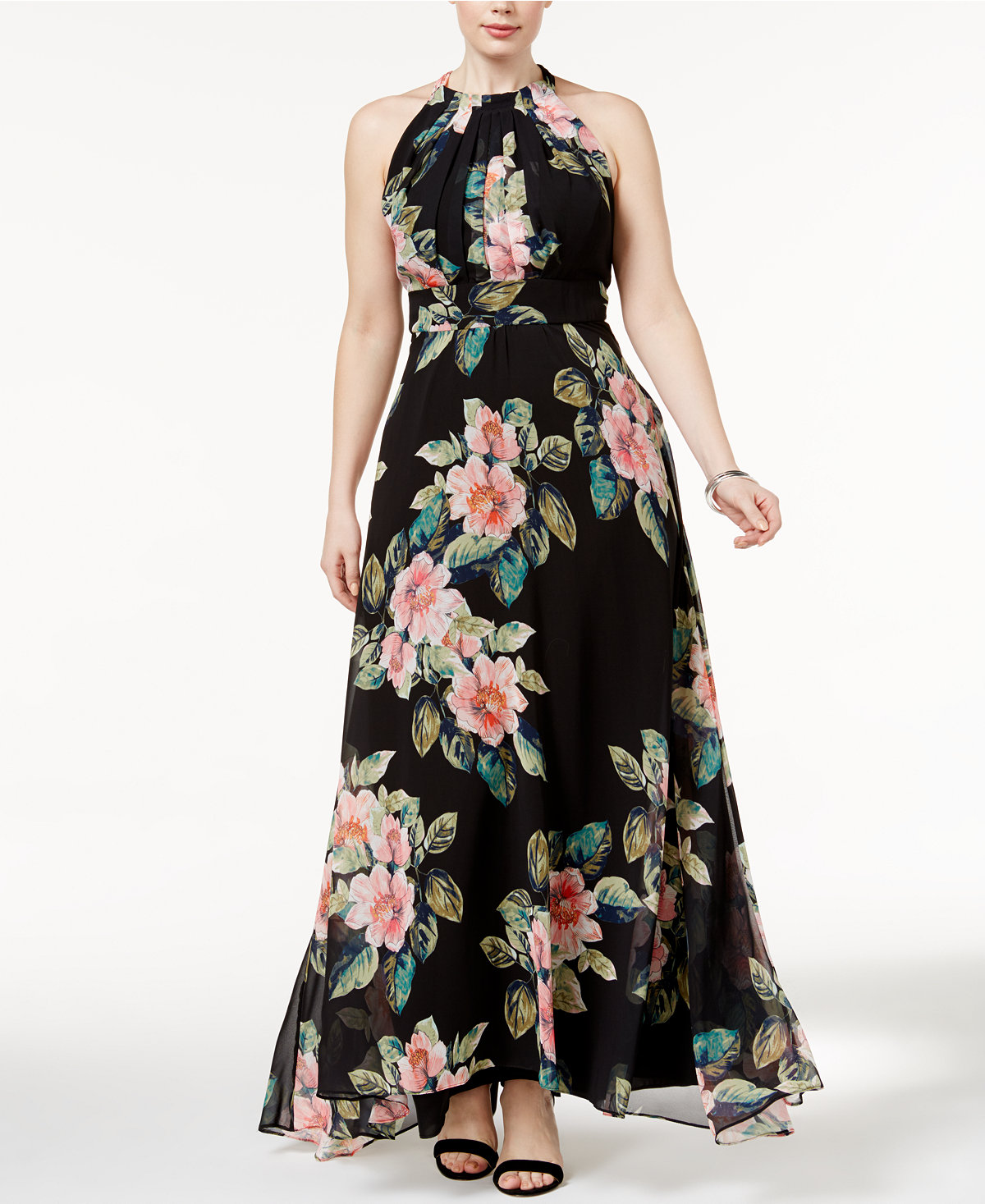floral maxi dress wedding