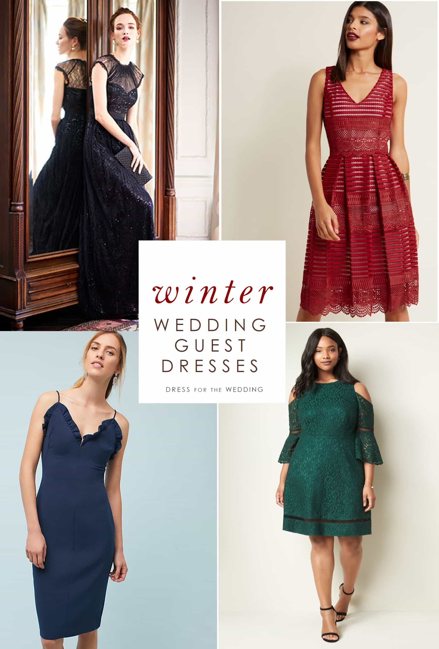 dresses to wear to a winter wedding