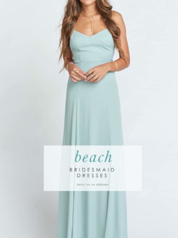 beach formal wear dresses