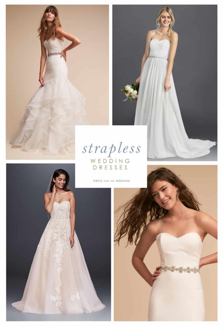 Strapless Wedding Dresses - Dress for the Wedding