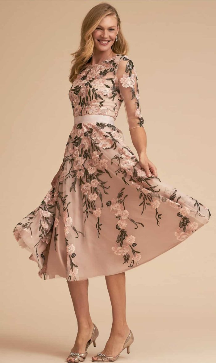 Floral Mother of the Bride Dresses  Dress for the Wedding