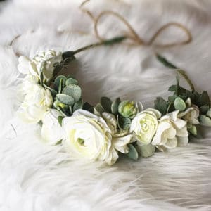 Flower Crowns and Floral Hair Accessories for Weddings - Dress for the ...