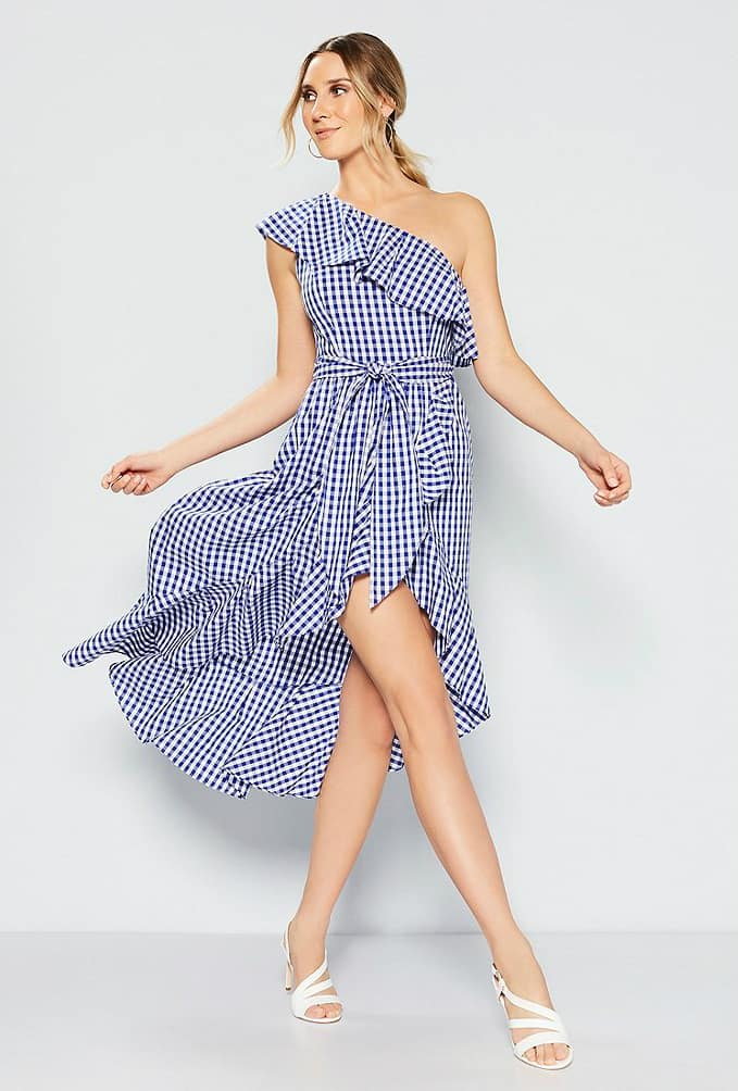 How to Style a Cute Gingham Dress 