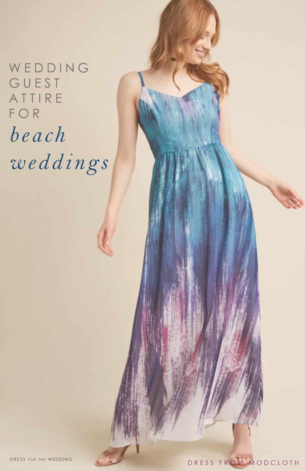 Beach Wedding Guest Dresses What To Wear To A Beach Wedding