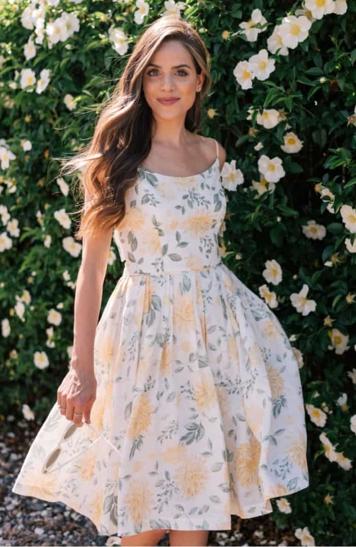 gal meets glam floral dress