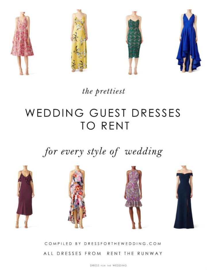 The Best Dresses To Rent For A Wedding Guest Dress For The Wedding