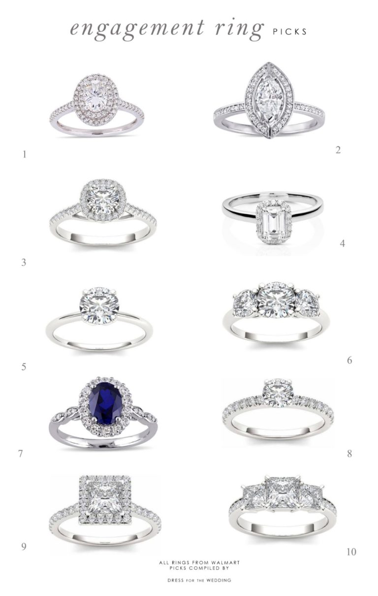 Engagement Ring Picks for the Season - Dress for the Wedding