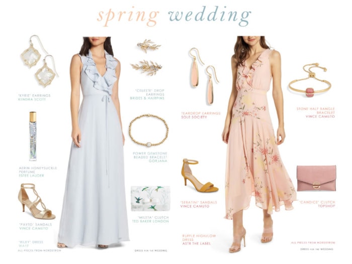 spring wedding attire