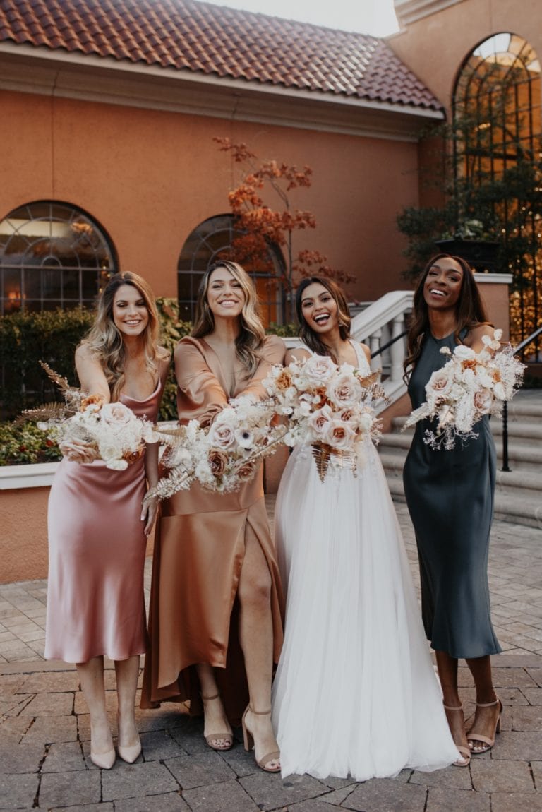 Satin Bridesmaid Dresses - Dress for the Wedding