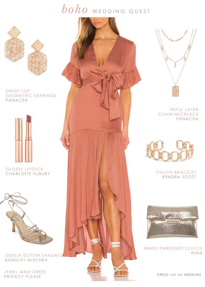 What To Wear To A Boho Wedding Dress For The Wedding