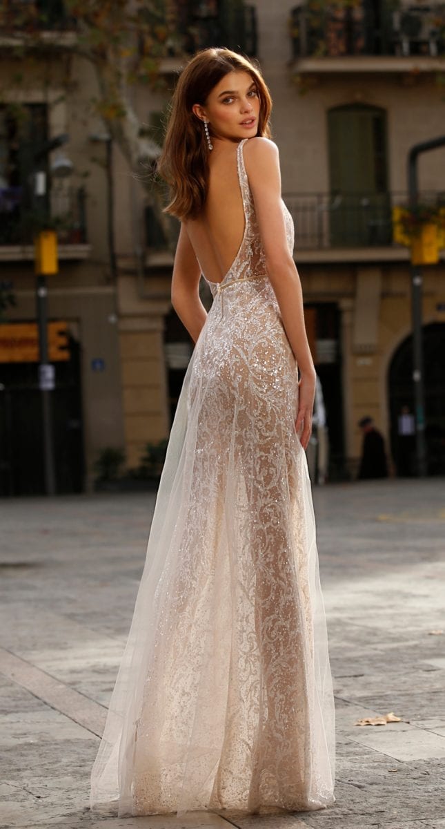 Jolie Sheer Bridal Gown