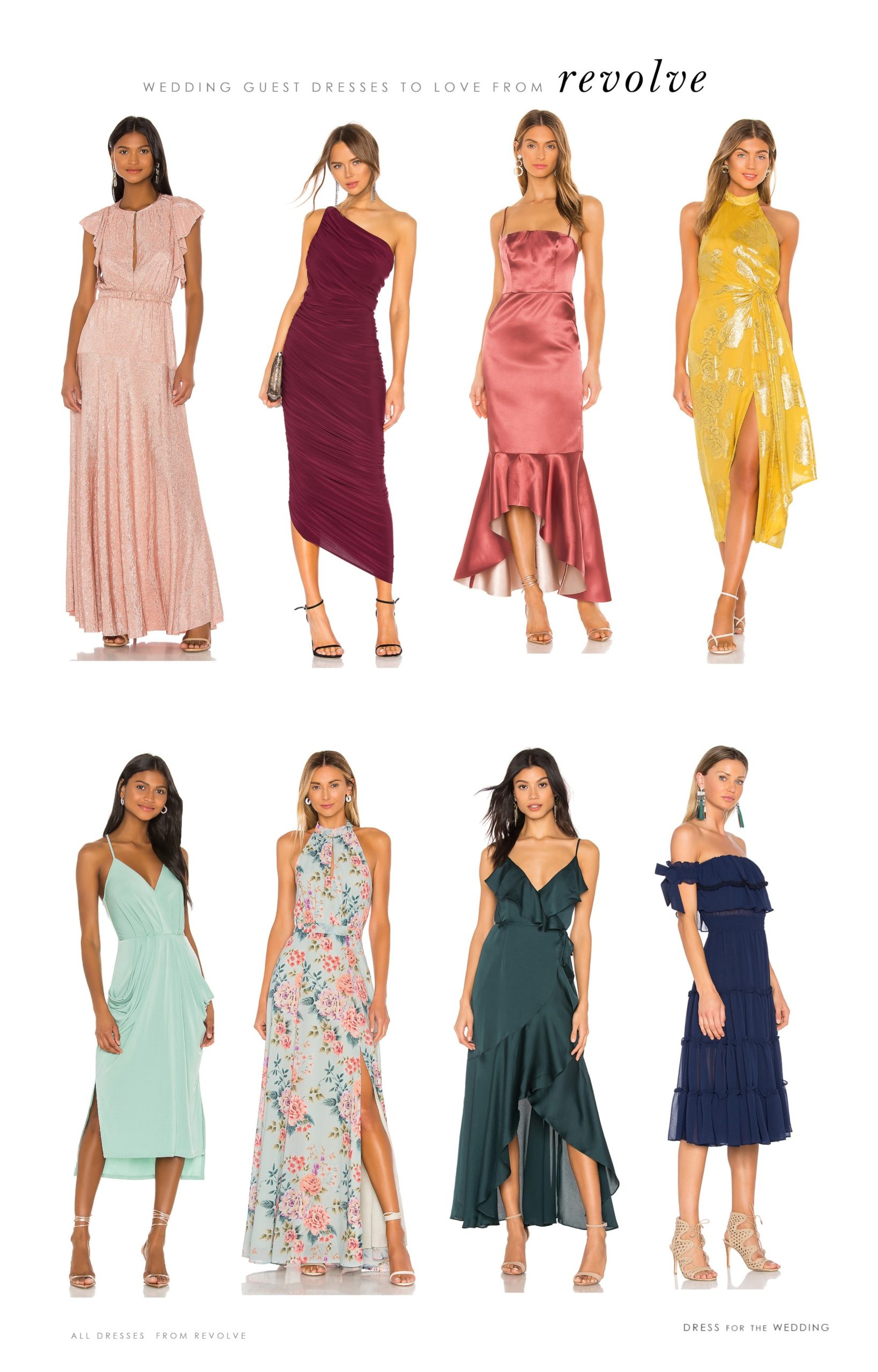 Dresses for Wedding Guests from Revolve Dress for the Wedding