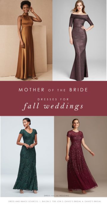 Fall Mother of the Bride Dresses - Dress for the Wedding