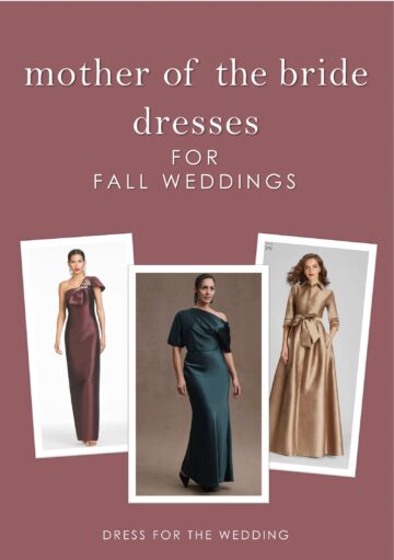 Fall Mother of the Bride Dresses - Dress for the Wedding